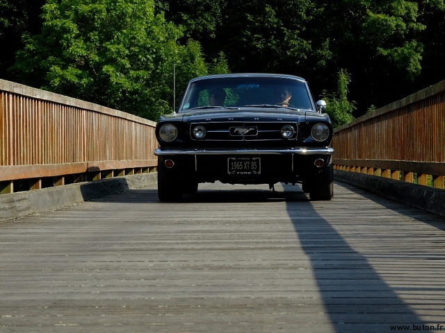 Mustang 1965 on the Wooden Bridge.jpg
